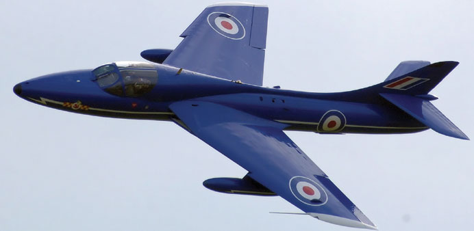 The Hawker Hunter.