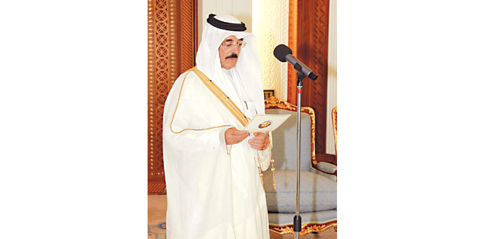  HE the Minister of Culture, Arts and Heritage Dr Hamad bin Abdul Aziz al-Kuwari.