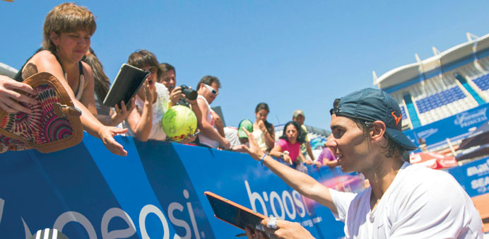 Rafael Nadal could now face Novak Djokovic, Roger Federer or Andy Murray in the last eight if any of them are drawn in his quarter.