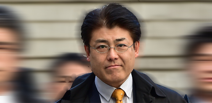 Sankei Shimbun newspaper journalist Tatsuya Kato of Japan