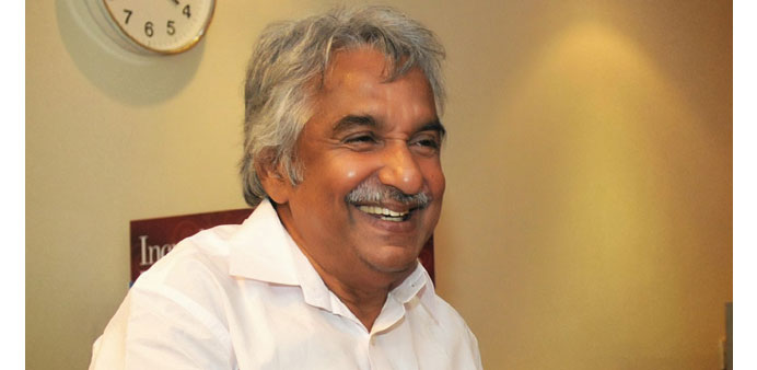 Kerala Chief Minister Oommen Chandy