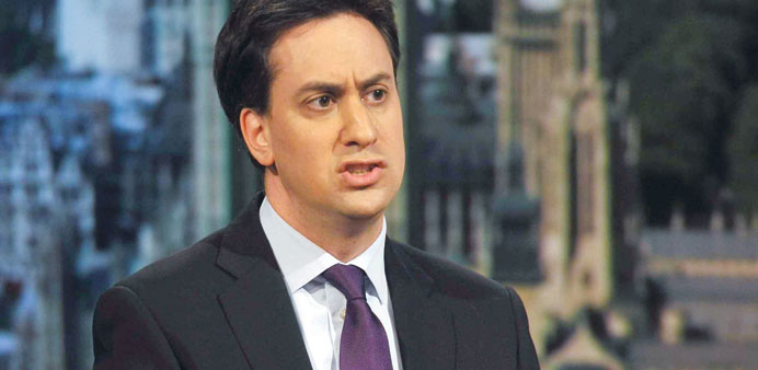 Miliband: u2018new agenda for changeu2019