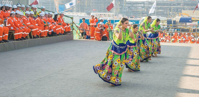 A cultural show held as part of the celebrations.