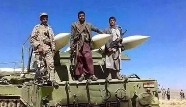 Houthis transport missiles to be deployed. File picture