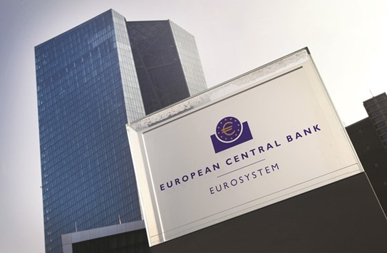 The headquarters of the European Central Bank is seen in Frankfurt. The ECB may discuss technical changes to its asset-buying scheme next week but a decision could be deferred until December when the bank will also decide whether to extend the scheme beyond March.
