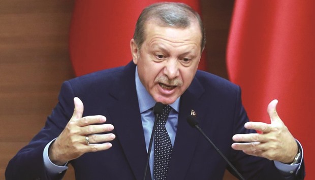 Erdogan: There is no need to beat around the bush or engage in diplomatic acrobatics.