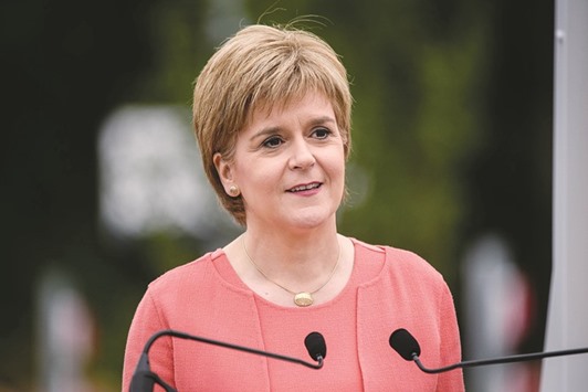 Scotlandu2019s First Minister Nicola Sturgeon