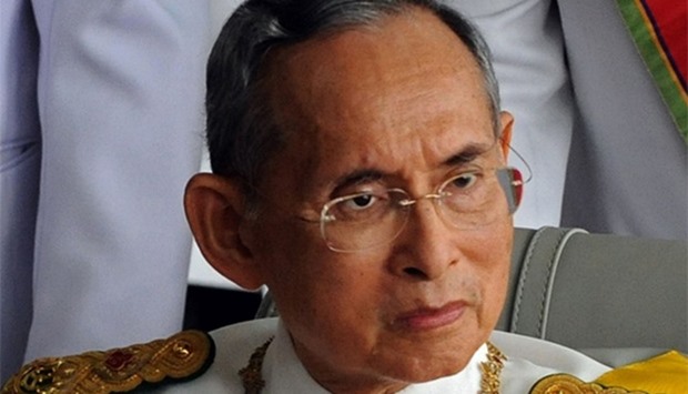 King Bhumibol Adulyadej died at the age of 88 in October last year.