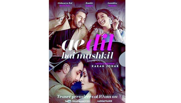 POLITICS: Ae Dil Hai Mushkil is finding itself in the middle of a controversy thanks to Fawad Khanu2019s presence in it.