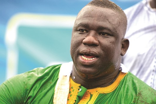 Yekini ... passing on the baton.