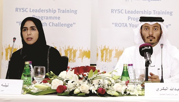 Officials announce the first phase of the annual Rota Youth Challenge.