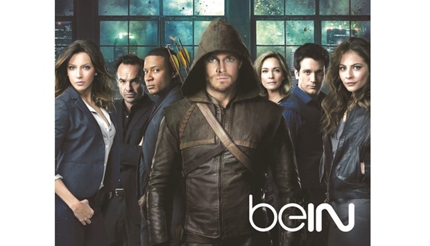 beIN will have access to hit series such as Arrow.