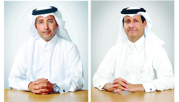 Fahad al-Khalifa: Positive outlook. (Right) Sheikh Hamad: Strategic objectives.