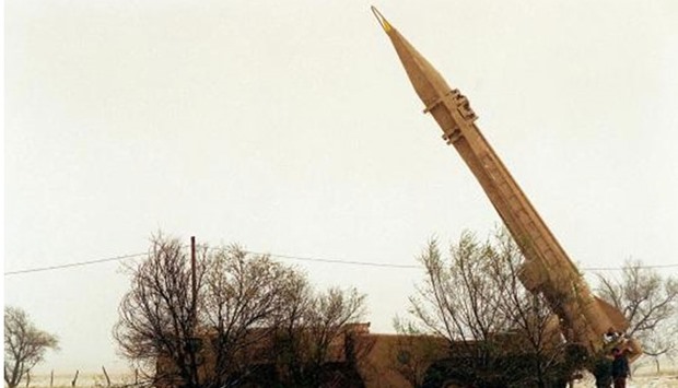 A missle launcher similar to the ones Houthis use. File picture