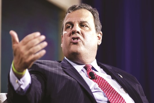 Christie: has insisted that no member of his senior staff had been aware of the bridge closures.