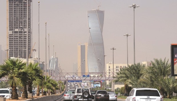 Saudi commuters drive down a main street in the capital Riyadh on Tuesday. The $17.5bn of investment-grade securities that were sold on Wednesday had a market value of about $17.71bn as of 6pm in Dubai on Thursday, according to prices compiled by Bloomberg.