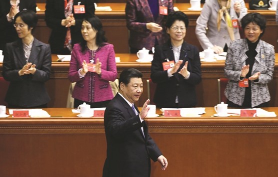 Xi: analysts say that he sees the party as the only vehicle that can push ahead with reforms.