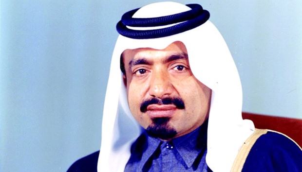 HH the Grandfather Emir Sheikh Khalifa bin Hamad al-Thani.