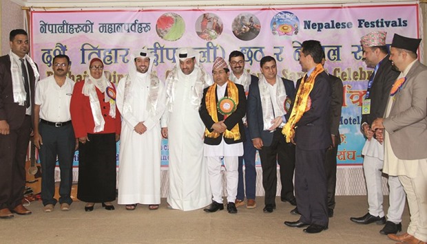 CULTURAL SHOWCASE: The event, held at Gulf Paradise Hotel, was co-ordinated by Non Resident Nepalese Organisation-National Co-ordination Council (NRNA-NCC) and was attended by community members and dignitaries.