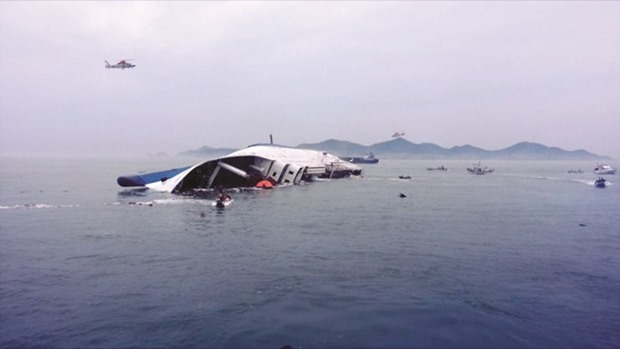 A still from The Truth Shall Not Sink With Sewol.