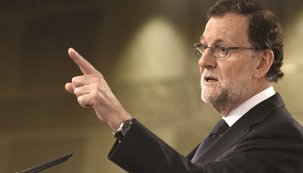 Rajoy: I am aware of the difficulties that a minority government entails.