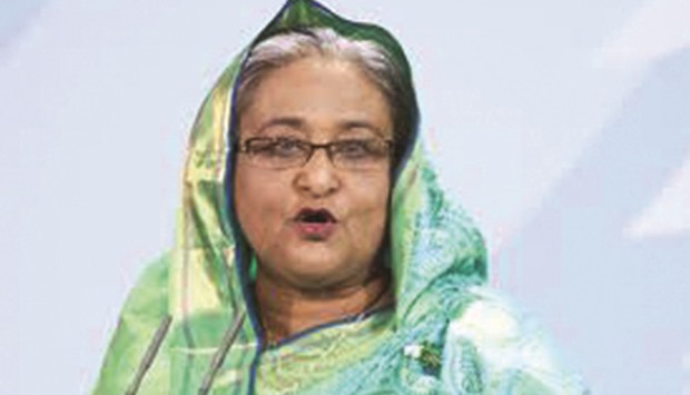 Sheikh Hasina: u201cWe wonu2019t let anyone play ducks and drakes with the fate of the people of Bangladesh.u201d