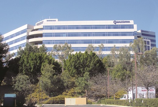 The Qalcomm headquarters in San Diego, California. Qualcomm has agreed to pay $110 a share in cash for NXP, the biggest supplier of chips used in the automotive industry, the companies said in a statement yesterday.