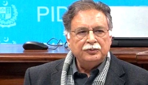 Pakistani Information Minister Pervaiz Rashid