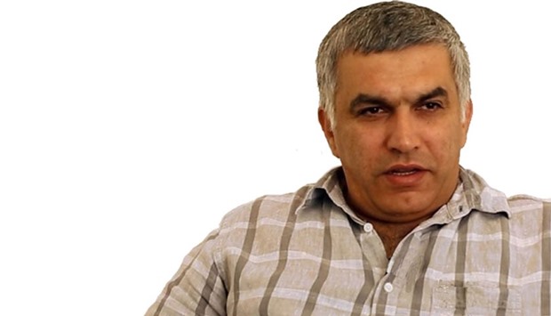 Nabeel Rajab was arrested in June on charges related to anti-government tweets published last year