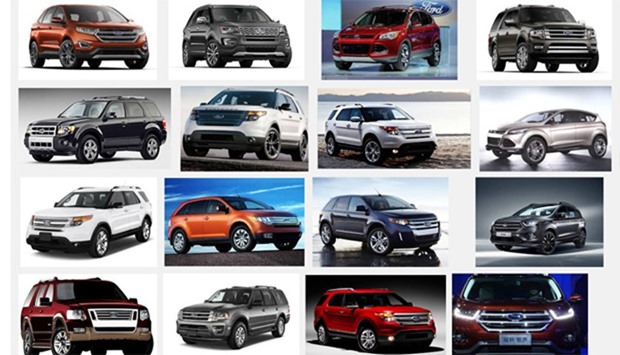 Ford sport utility vehicles