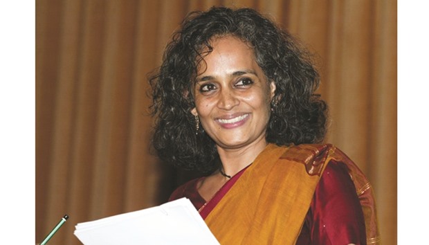 Author Arundhati Roy
