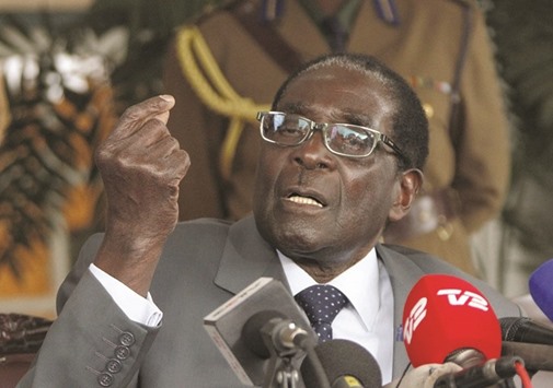Mugabe: The relevant act will be amended.