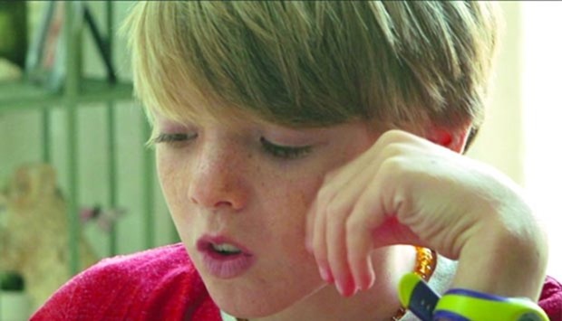 'Charlie' is about a dyslexic boy, who struggles to learn how to read and write.