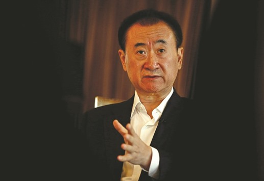 Wang: On a Hollywood shopping spree.