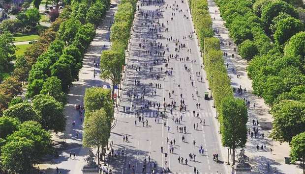Paris 'car-free day