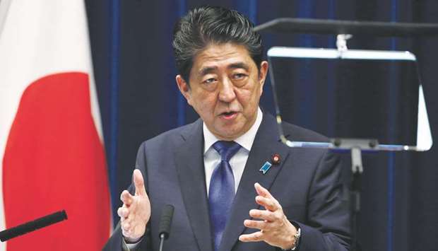 Shinzo Abe has denied wrongdoing over a sale of state-owned land. 