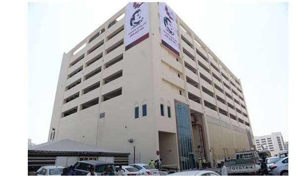 Kahramaa's New Grand Hamad sub-station and parking facility in Doha's Al Ghanim area.  PICTURE: Shaji Kayamkulam