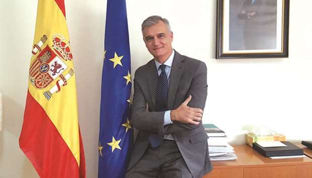 Spanish ambassador Ignacio Escobar.