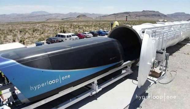 Hyperloop One will develop pods that will transport passenger and mixed-use cargo at speeds of 250 miles per hour (402 km per hour).