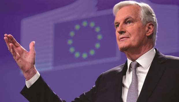 EUu2019s chief negotiator Michel Barnier