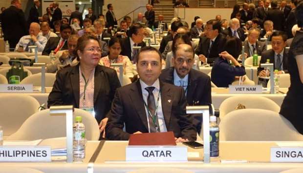 HE Dr Mohammed bin Abdul Wahid al-Hammadi at the 14th Science and Technology in Society (STS) forum in Kyoto, Japan.