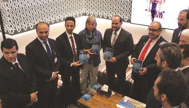 Qataru2019s ambassador to Germany Sheikh Saoud bin Abdulrahman al-Thani has visited the Qatar pavilion at the Frankfurt Book Fair in Germany. He also visited the French pavilion and congratulated them on Audrey Azoulayu2019s victory in the election for the post of Unesco director-general. Meanwhile, the second day of the book fair witnessed the launch of the German edition of the Qatari story collection, u2018Qetafu2019. The Ministry of Culture and Sports is participating in the 69th edition of the book fair.