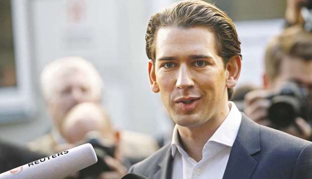 Kurz: poised to become Austriau2019s next chancellor.