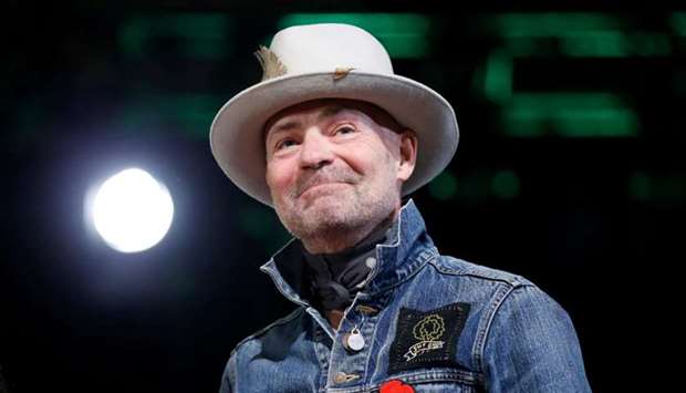 Tragically Hip singer Gord Downie takes part in an honouring ceremony at the Assembly of First Nations Special Chiefs Assembly in Gatineau, Quebec, Canada on December 6, 2016