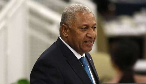 Prime Minister Frank Bainimarama says changing weather patterns and severe weather events are threatening Fiji's development.