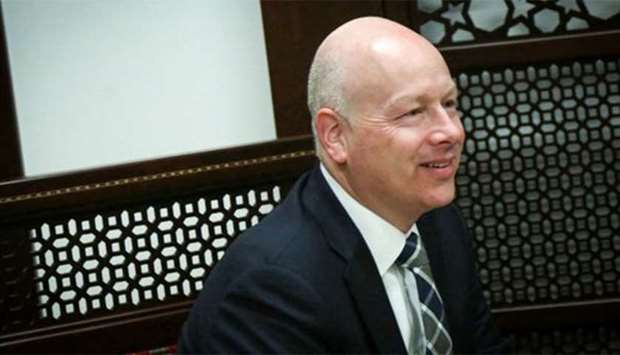 US special representative for international negotiations Jason Greenblatt has laid out a series of conditions.