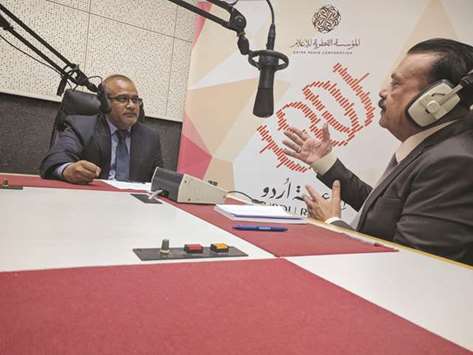 Zaki Ahmed was a guest on Qatar Urdu Radiou2019s live show Haqeeqat yesterday.