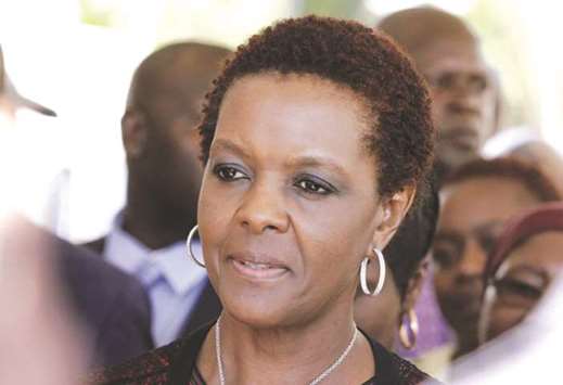 Grace Mugabe: seen as a possible successor to her 93-year-old husband.