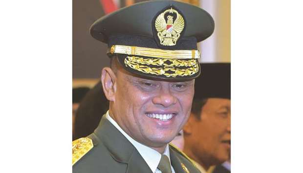 General Gatot Nurmantyo.