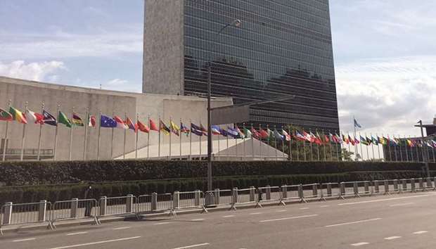SPOTLIGHT: The UN headquarters in New York City, USA.